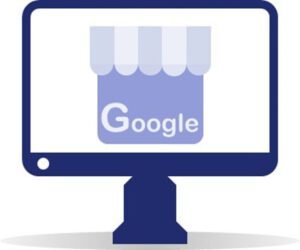 Google Business Profile in a computer monitor.