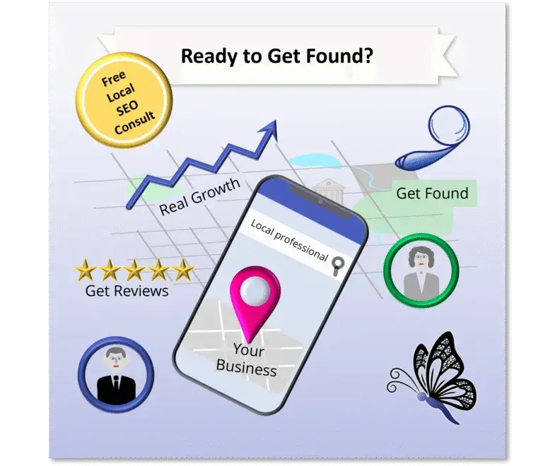 Ready to Get Found Map Illustration